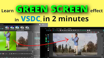 VSDC green screen tutorial | green screen chroma key on VSDC free video editor