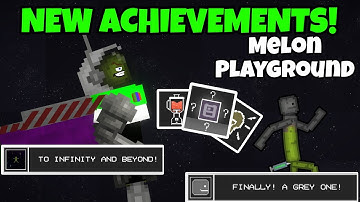 NEW ACHIEVEMENTS IN MELON PLAYGROUND 25.5 | MELON PLAYGROUND