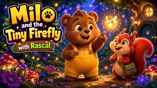 Milo & Rascal: The Lost Firefly 🌟 | A Kindness Story for Kids | TeeTee Story Time
