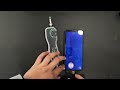 How to connect the end face detector to a mobile phone ?#otdr #fusionsplicer #face detector