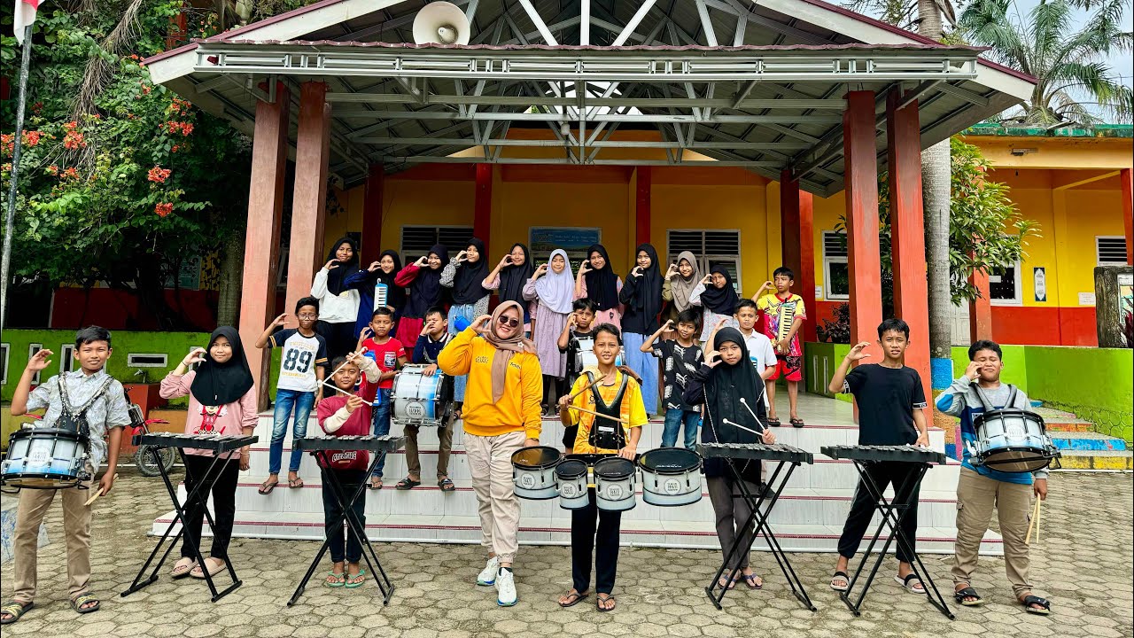 Serampang laut dari Jambi dibawakan oleh 6.C 2024 SDN 144/II Pasir Putih Bungo