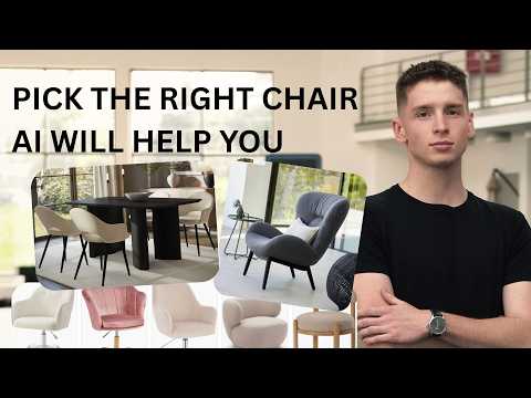 Different dining chairs compared around the same table in a real room with MeltFlex AI