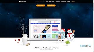 Matrix - Multipurpose eCommerce Marketplace OpenCart 3 Theme With Mob