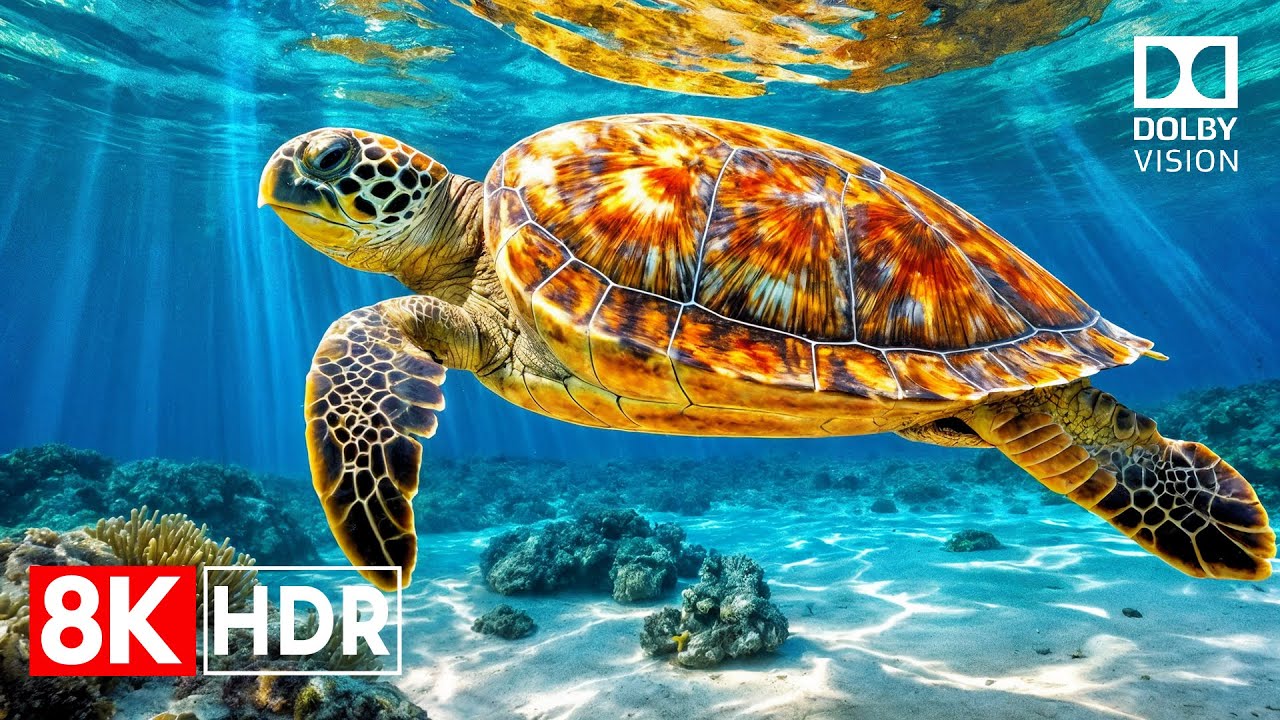 Underwater Life OLED Demo HDR 8K Ultra HD Dolby Vision™ 60fps