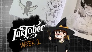 Prompts 1-5 || Inktober 2022 || Izzy Sneed