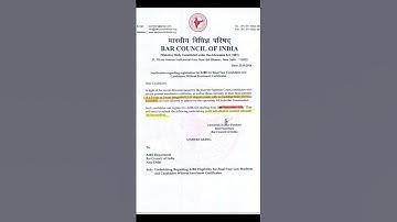 AIBE-19 Final Year Law students registration| BCI notification| #aibe #law #shorts #lawinformation