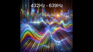 Pure Frequencies: 432Hz &amp; 639Hz Vibrant Sound Waves