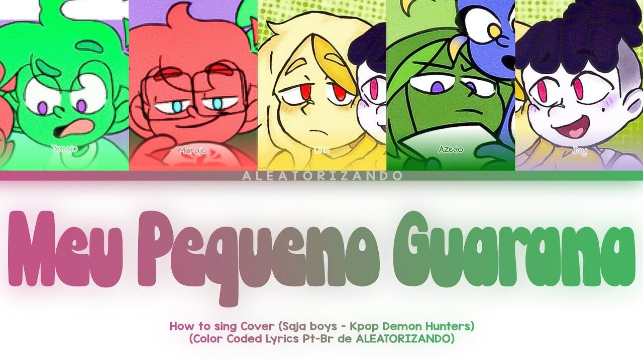 Se 'Mundo Torajo (Ot5)' cantasse 'Meu Pequeno Guaraná' (Color Coded Lyrics) de ALEATORIZANDO