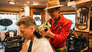 Details 💈After The Japanese Punch Perm Came The Shave & Massage With 84-Year-Old Barber Matsunaga-san 🇯🇵 Guide
