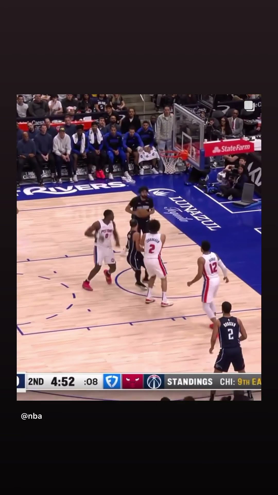 Nice move #hoodnews #jalensuggs #orlandomagic #detroitpistons #basketball #omg #how #wow #wtf #howto