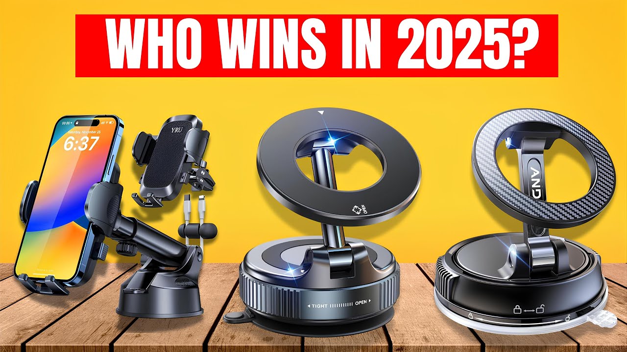 Top 5 Best Car Phone Mounts 2025 – Easy Hands-Free Driving