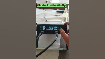 ⚙️🔩 ultrasonic pulse velocity test  🧱 #bittudubeyvlogs #shorts #bittudubey #viral #civilengineer