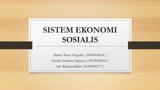 Sistem Ekonomi Sosialis Youtube