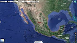 Where on the map - Mexico