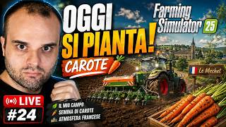 FS25 THE MECHET #24 -DA TANTO CHE NON SEMINIAMO LE CAROTE! - GAMEPLAY ITA