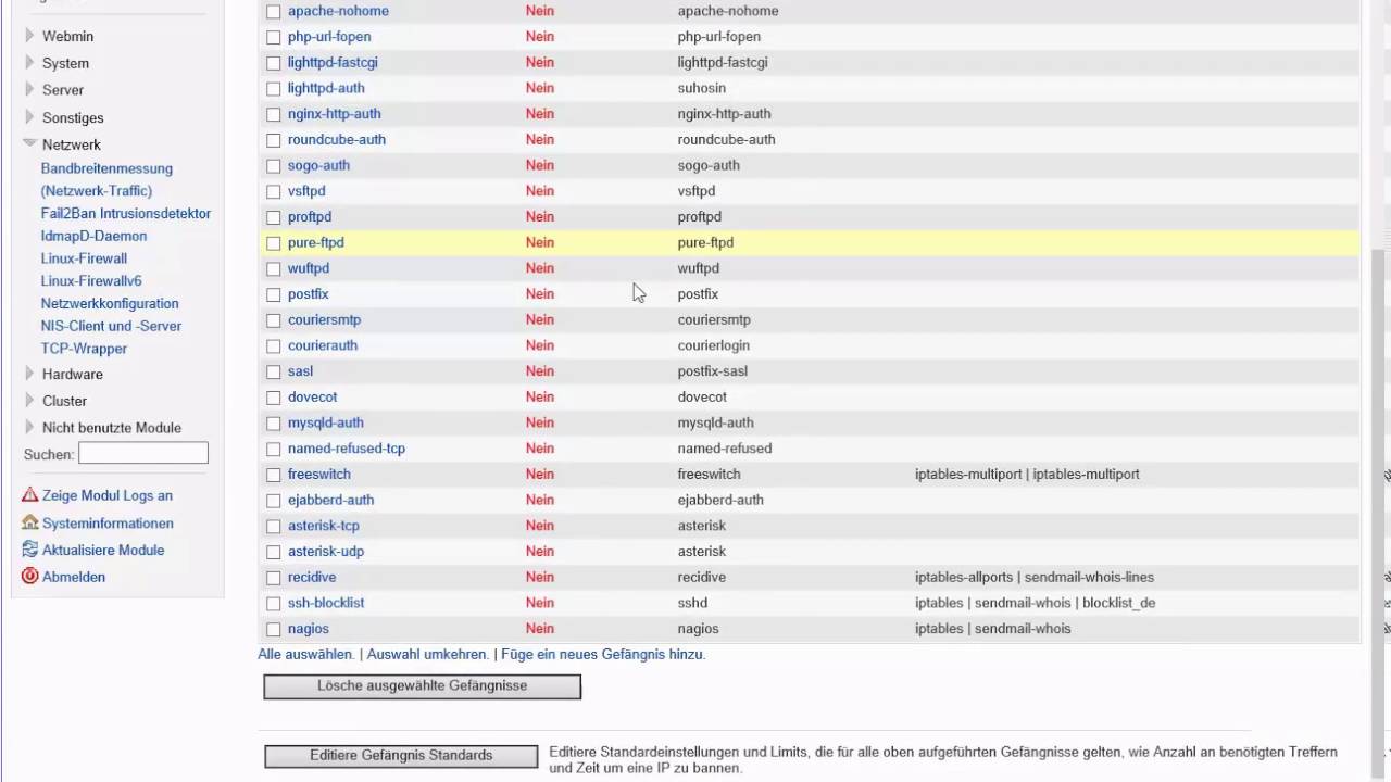 Fail2ban regexp генератор