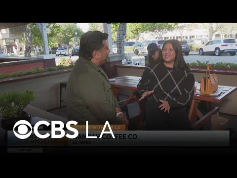 Coffee with CBS LA at Nambah Coffee Co. in La Verne
