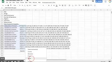 Google Sheets: Intermediate - Split Text to Columns