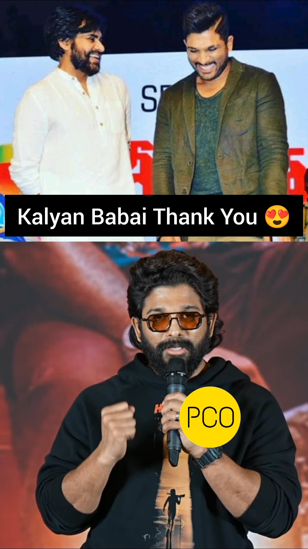 Allu Arjun thanks Pawan Kalyan || Pushpa 2 || Poolachokka || Sucess Meet