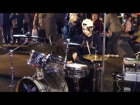 20180310 李侑真 樹林興仁夜市 櫻桃小丸子主題曲