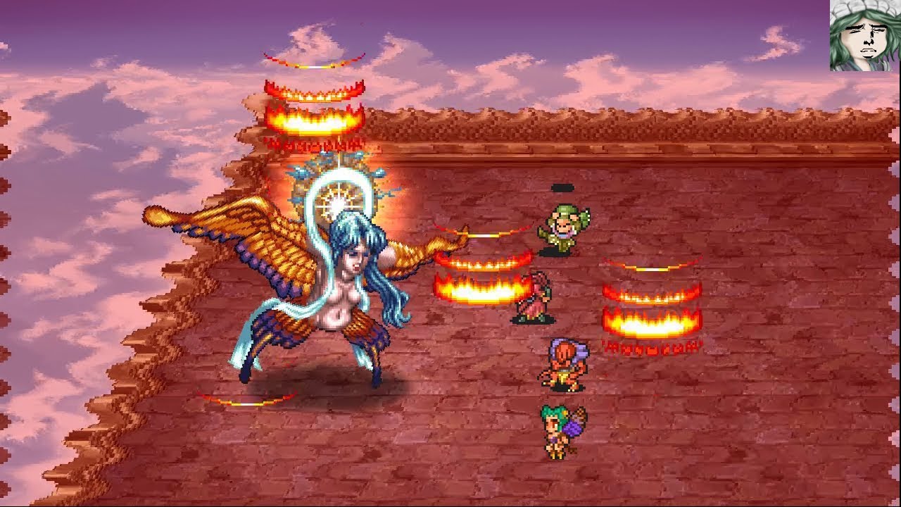 Romancing Saga 2 Steam Wagnas Hell S Butterfly 1st Form Youtube