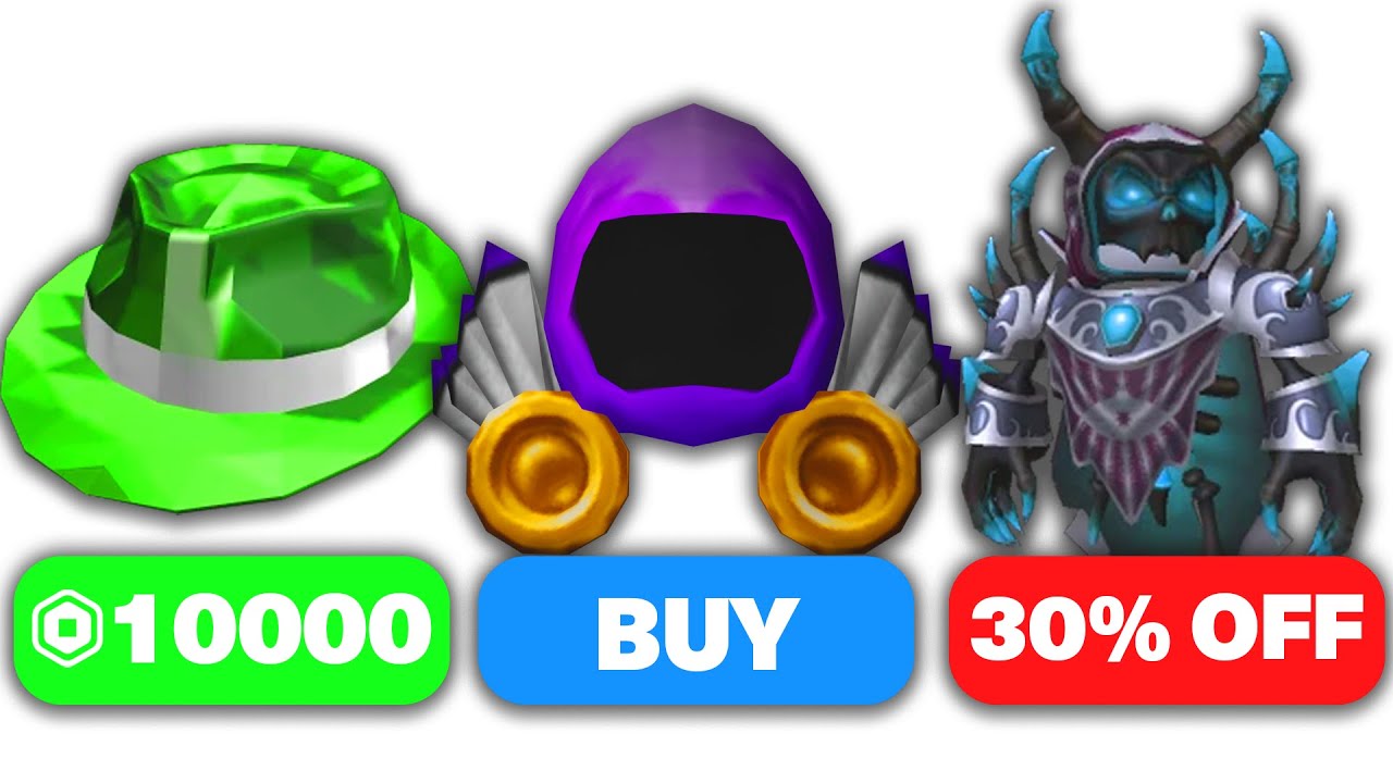 Праздничные распродажи Roblox