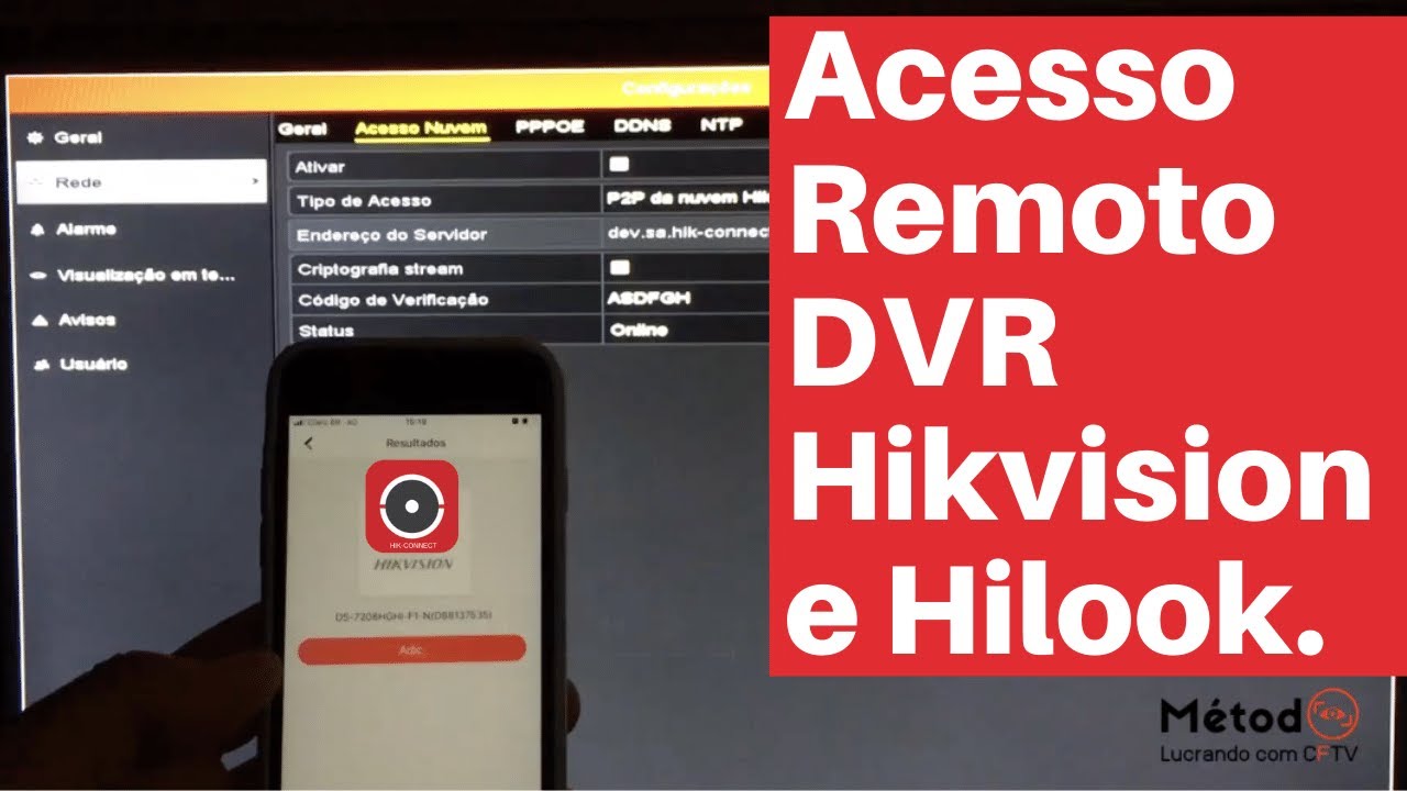 cftv COMO CONFIGURAR O ACESSO REMOTO DVR HILOOK E HIKVISION NO