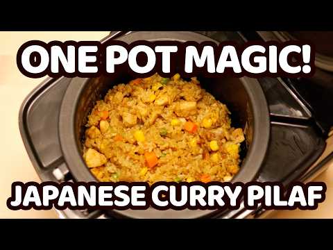 This Addictive Rice Cooker Japanese Curry Pilaf is My New Obsession!