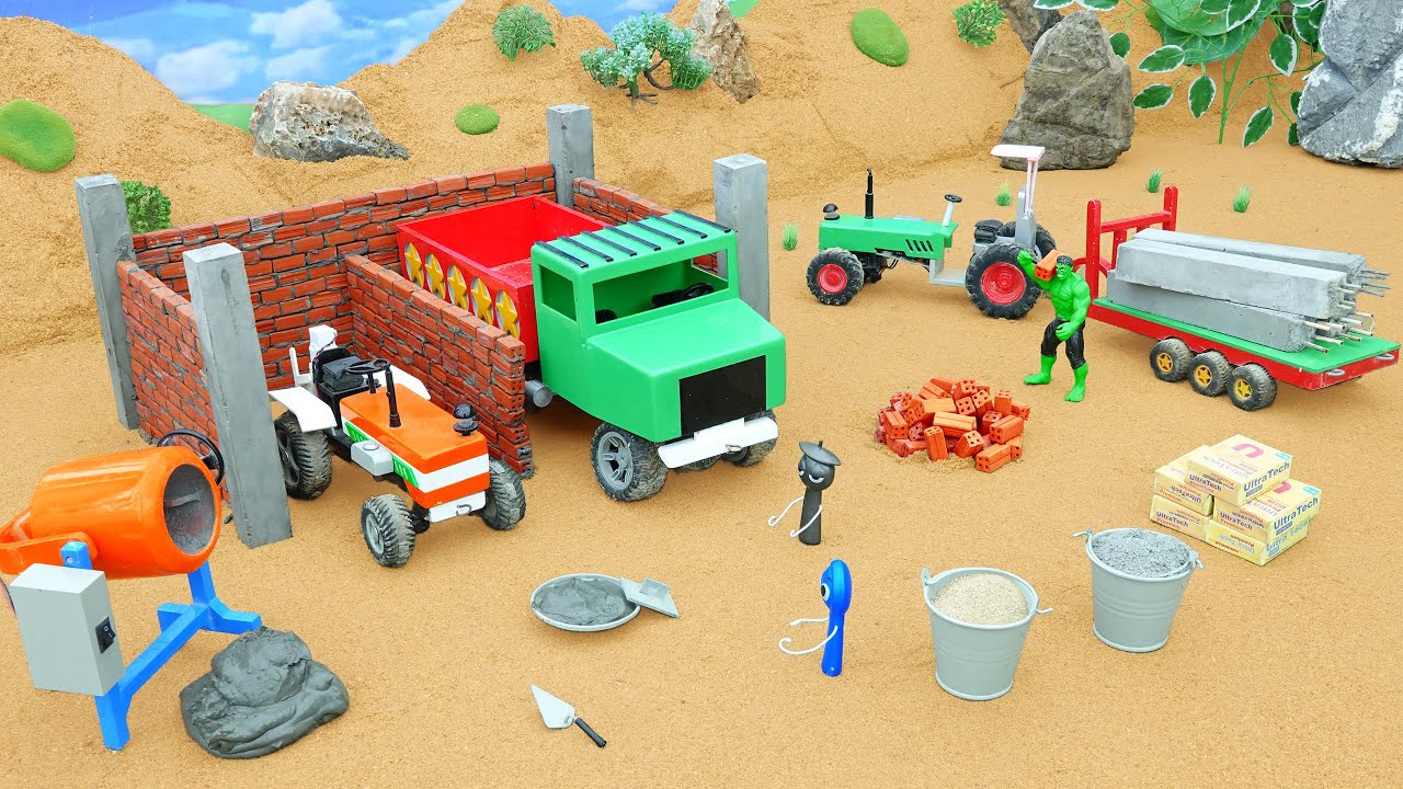 DIY Science Project Build a DIY Brick Truck Garage