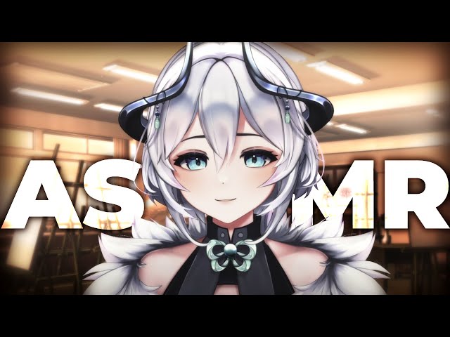 Modeling for a Hot Artist【3DIO ASMR】 ❤️ || RP, Writing, Soft Spoken, F4M/F4A