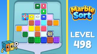Marble Sort Level 498 Walkthrough Solution