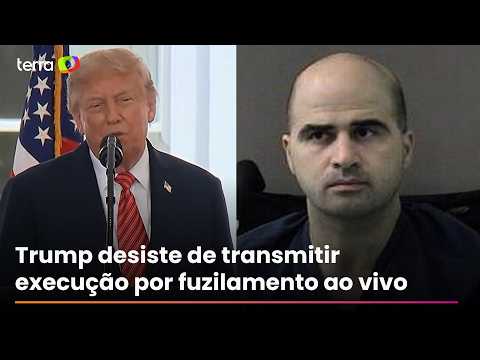 Trump recua e cancela transmissão ao vivo de fuzilamento nos EUA