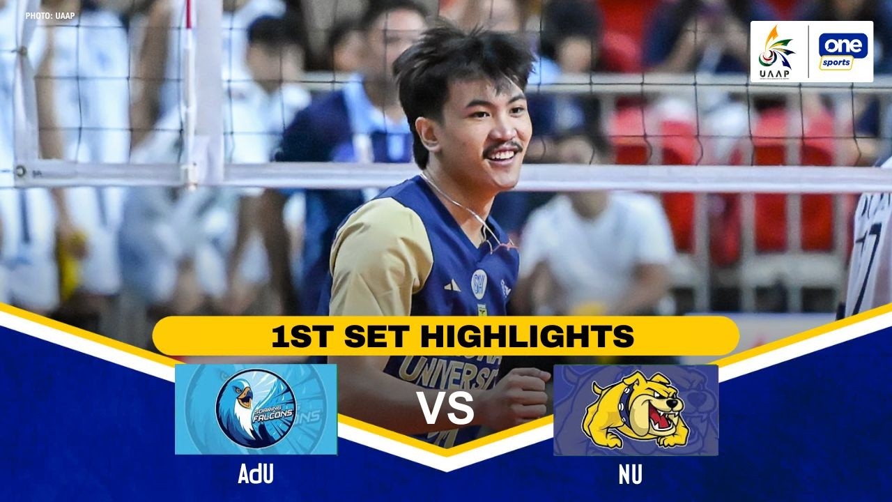NU vs AdU | SET 1 HIGHLIGHTS | UAAP SEASON 88 MEN’S VOLLEYBALL | FEB. 18, 2026