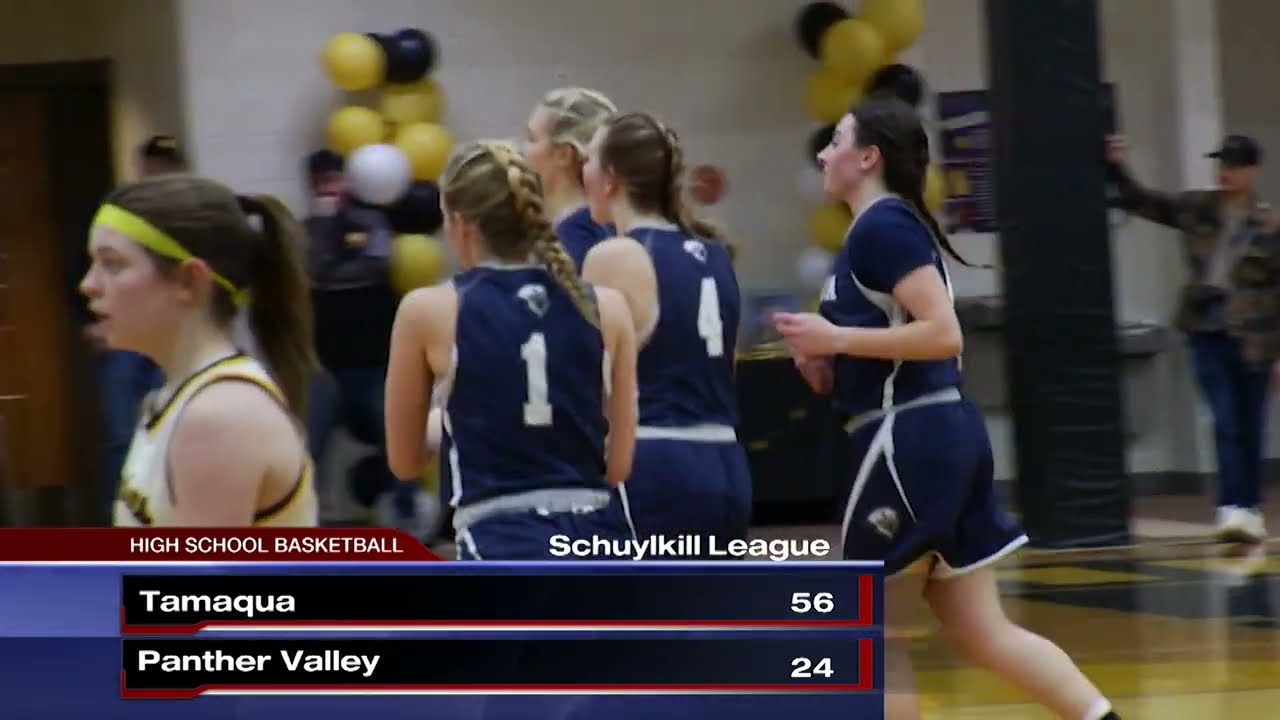 Tamaqua vs Panther Valley:  Girls Basketball | NEWS13 Sports