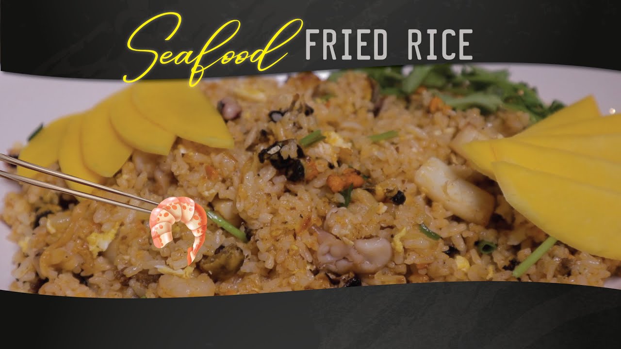 Seafood Fried Rice Recipe YouTube