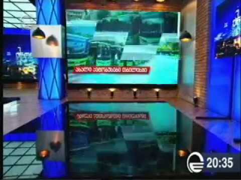 თბილისში ISUZU-ს ფირმის ახალი ავტობუსები მოემსახურება მგზავრებს