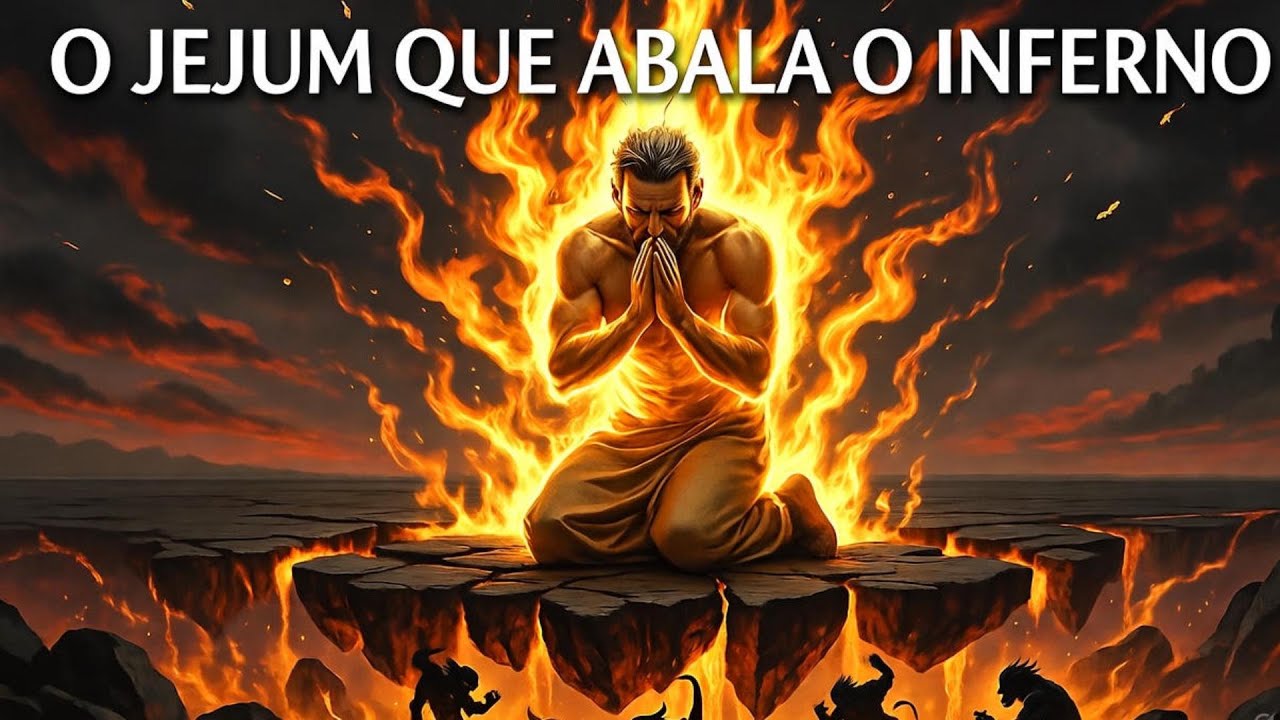 4 TIPOS DE JEJUM QUE FAZEM DEMÔNIOS FUGIREM (O Segredo Que o Inferno Esconde)