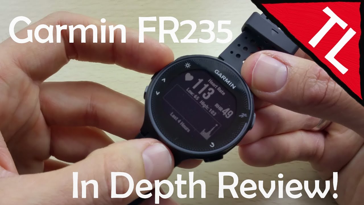 Garmin Forerunner 235: In-Depth Review! - YouTube