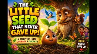he Little Seed That Grew Into a Giant Tree | Kids Story with Moral |