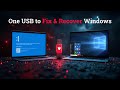 Fix ANY Windows 10/11 Crash with Hirens Boot PE!
