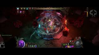 PoE Delve depth 6000  nodes: The Grand Architect's Temple (Depth: 6010) -  Ahuatotli, the Blind boss