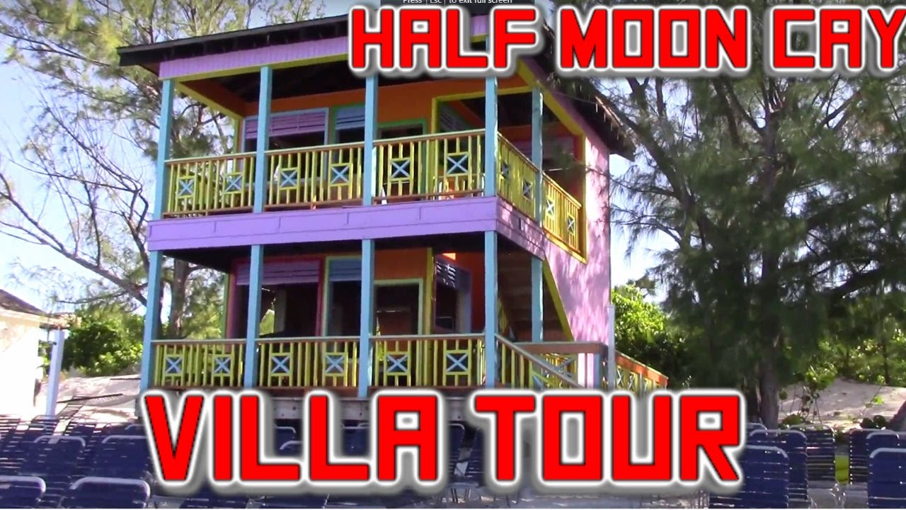 Carnival Elation Half Moon Cay Villa Tour Youtube