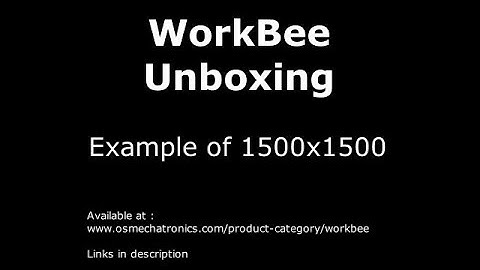 WorkBee Unboxing