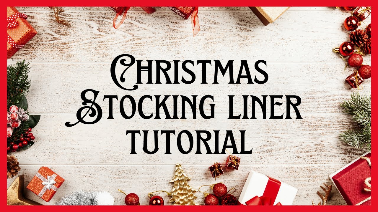 Likeflowersandbutterflies: Christmas stocking tutorial / pattern