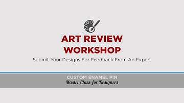 Custom Enamel Pin Master Class Art Review:  Pin Scaling & Black Nickel