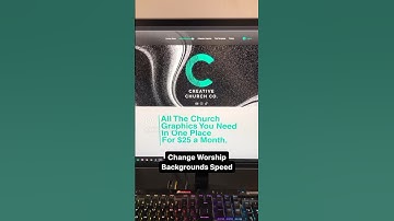 How to change the speed of your background in propresenter !! #tutorial #churchgraphics