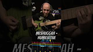 MESHUGGAH // HUMILIATIVE #shorts