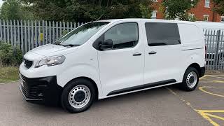 2017 Peugeot Expert 2.0 HDI Professional 6 seat Combi van for sale at Vans Today Worcester