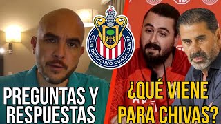 ¿Qué viene para Chivas? / Rumores y Fichajes / Preguntas y Respuestas con Jesús Bernal