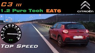 CITROEN C3 III (2020) 1.2 Pure Tech (110 hp) Acceleration & Top Speed